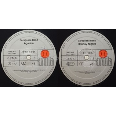 Saragossa Band - Agadou • 12" Vinyl Maxi - Labyrinth Music