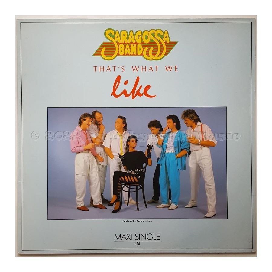 Saragossa Band - That's What We Like • 12" Vinyl Maxi - Labyrinth Music