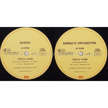 Sarah - Tokyo Town • 12" Vinyl Maxi • EX - Labyrinth Music