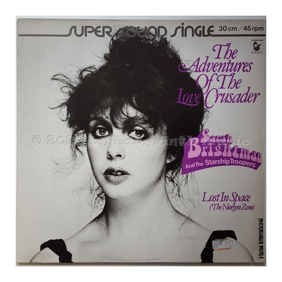 Sarah Brightman And The Starship Troopers - The Adventures Of The Love Crusader • 12" Vinyl Maxi • EX - Labyrinth Music