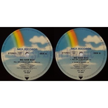 Big Bam Boo - Fell Off A Mountain • 12" Vinyl Maxi • MINT - Labyrinth Music