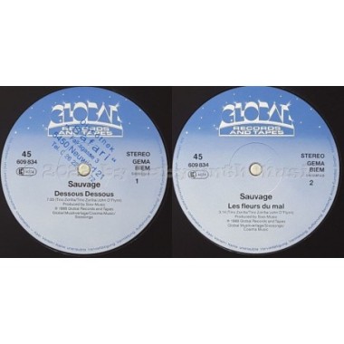 Sauvage - Dessous Dessous • 12" Vinyl Maxi - Labyrinth Music