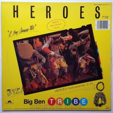 Big Ben Tribe - Heroes • 12" Vinyl Maxi - Labyrinth Music