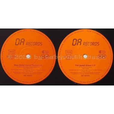 Say When! - Boys • 12" Vinyl Maxi • NM - Labyrinth Music