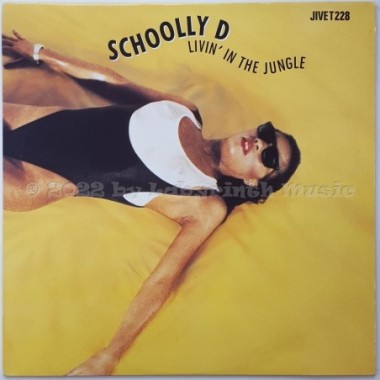 Schoolly D - Livin' In The Jungle • 12" Vinyl Maxi • MINT - Labyrinth Music