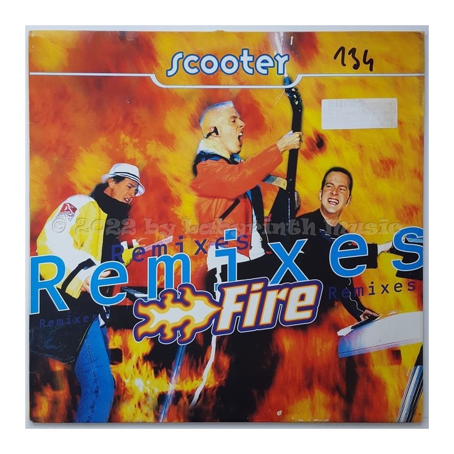 Scooter - Fire • Remixes • 12" Vinyl Maxi • EX - Labyrinth Music