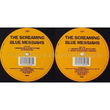 The Screaming Blue Messiahs - I Wanna Be A Flintstone • 12" Vinyl Maxi - Labyrinth Music