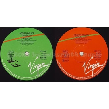 Scritti Politti - Hypnotize • 12" Vinyl Maxi - Labyrinth Music