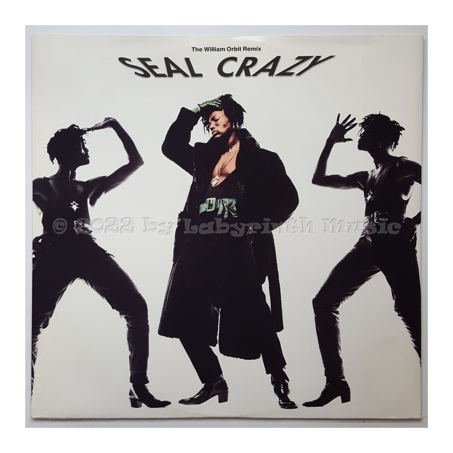 Seal - Crazy • The William Orbit Remix • 12" Vinyl Maxi • NM - Labyrinth Music