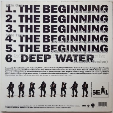 Seal - The Beginning • 12" Vinyl Maxi • EX - Labyrinth Music