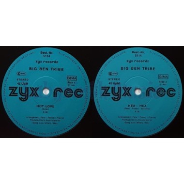 Big Ben Tribe - Hot Love • 12" Vinyl Maxi • MINT - Labyrinth Music