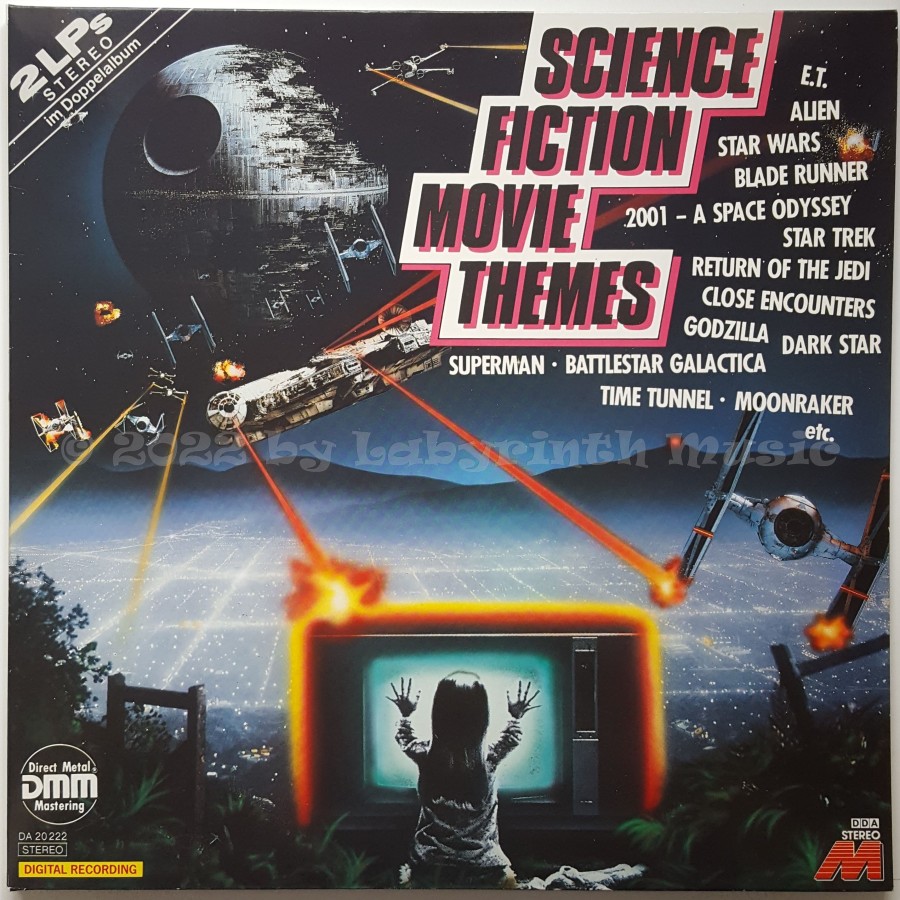 G.S.O. - Science Fiction Movie Themes • 12" Vinyl LP • MINT - Labyrinth Music