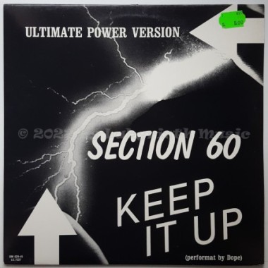 Section 60 - Keep It Up • 12" Vinyl Maxi • NM - Labyrinth Music