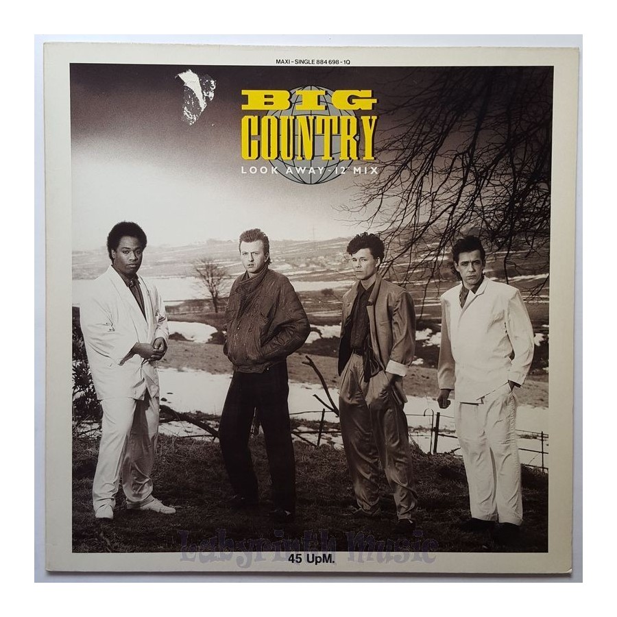 Big Country - Look Away • 12" Vinyl Maxi • EX - Labyrinth Music