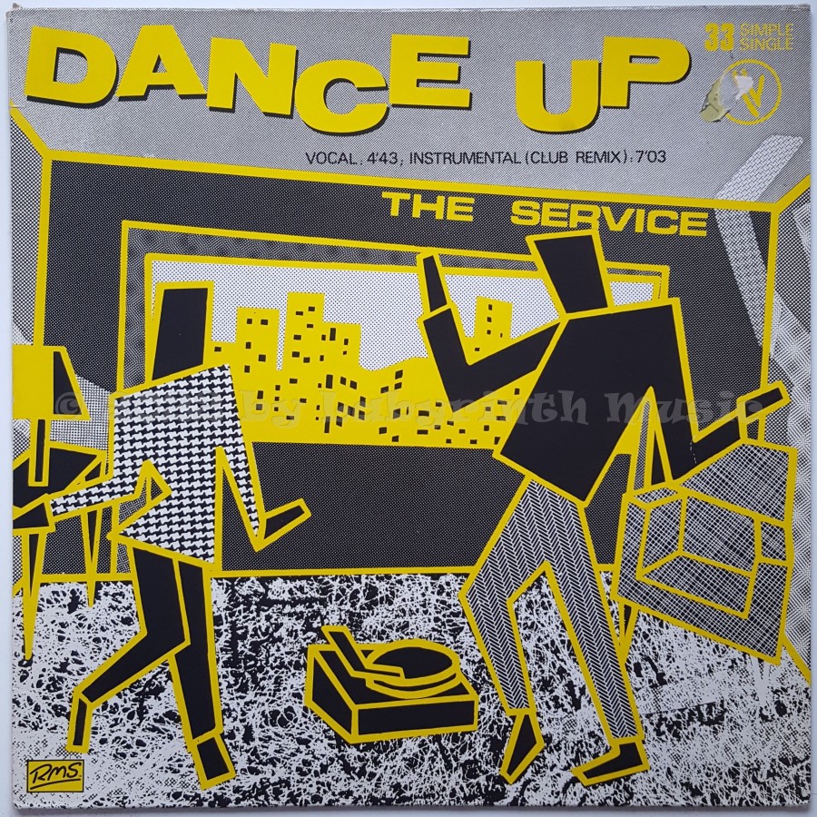 The Service - Dance Up • 12" Vinyl Maxi • EX - Labyrinth Music