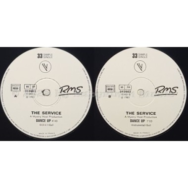 The Service - Dance Up • 12" Vinyl Maxi • EX - Labyrinth Music