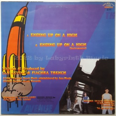 Seventh Avenue - Ending Up On A High • 12" Vinyl Maxi • EX - Labyrinth Music