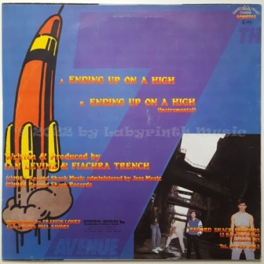 Seventh Avenue - Ending Up On A High • 12" Vinyl Maxi • EX - Labyrinth Music