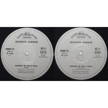 Seventh Avenue - Ending Up On A High • 12" Vinyl Maxi • EX - Labyrinth Music