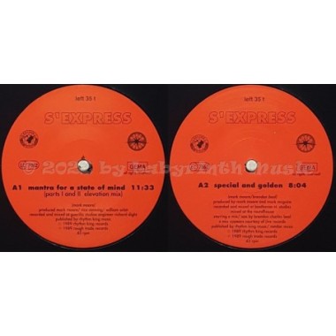 S'Express - Mantra For A State Of Mind • 12" Vinyl Maxi • EX - Labyrinth Music