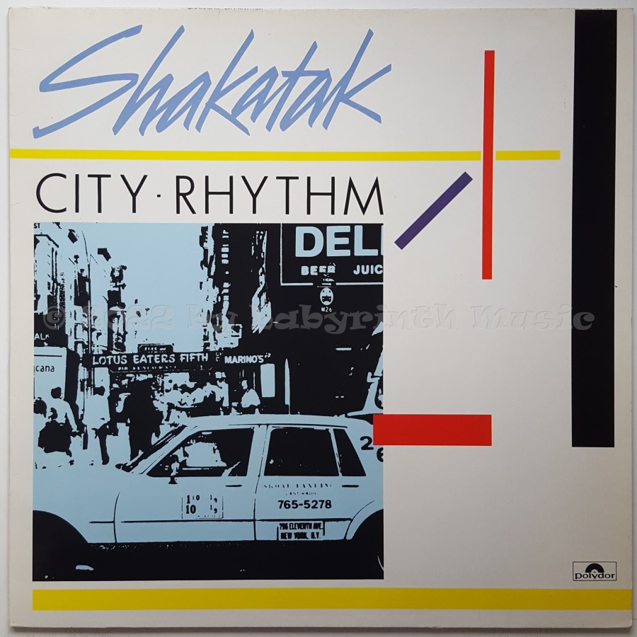 Shakatak - City Rhythm • 12" Vinyl LP • EX - Labyrinth Music