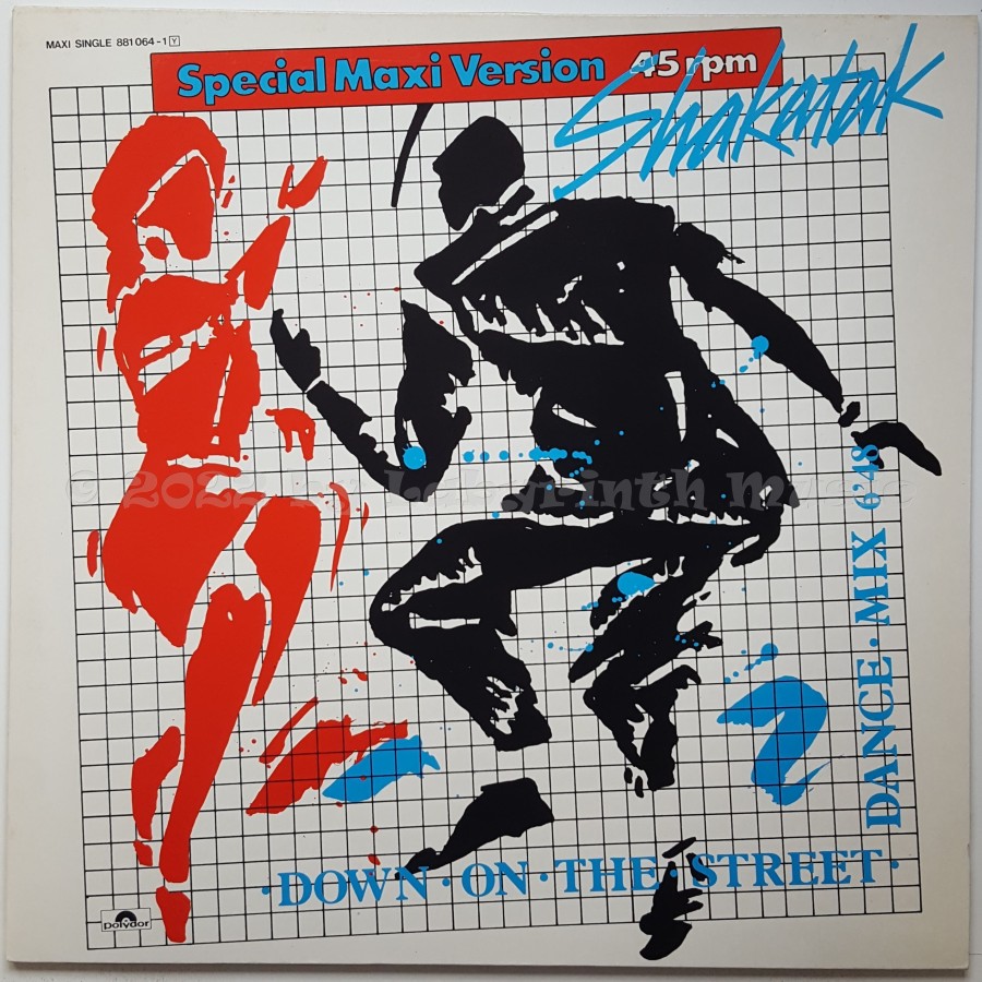 Shakatak - Down On The Street • Dance Mix • 12" Vinyl Maxi • NM - Labyrinth Music