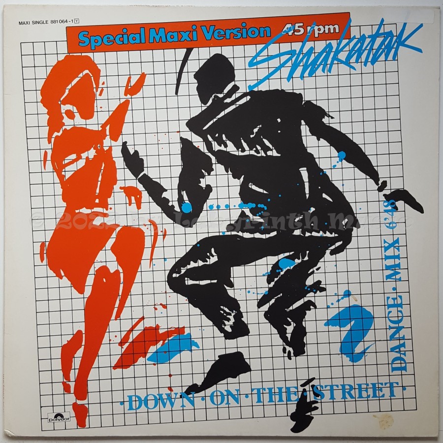 Shakatak - Down On The Street • Dance Mix • 12" Vinyl Maxi • EX - Labyrinth Music