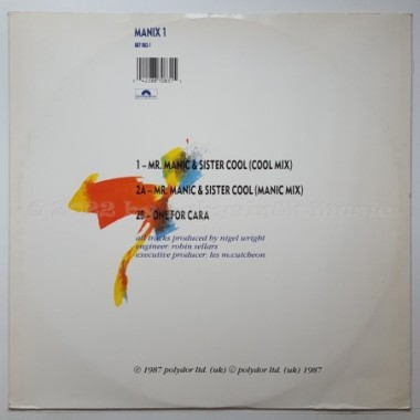 Shakatak - Mr. Manic & Sister Cool • 12" Vinyl Maxi - Labyrinth Music