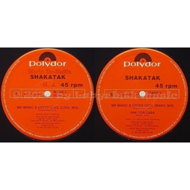 Shakatak - Mr. Manic & Sister Cool • 12" Vinyl Maxi - Labyrinth Music