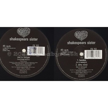 Shakespear's Sister - You're History • 12" Vinyl Maxi - Labyrinth Music