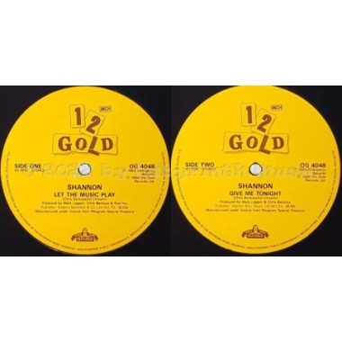 Shannon - Let The Music Play • 12" Vinyl Maxi • EX - Labyrinth Music