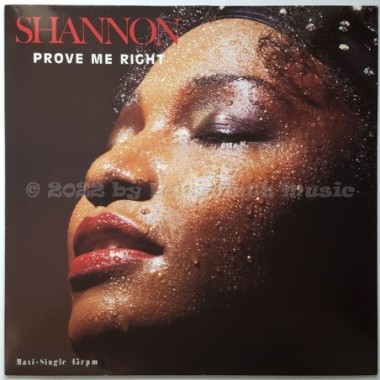 Shannon - Prove Me Right • 12" Vinyl Maxi • NM - Labyrinth Music