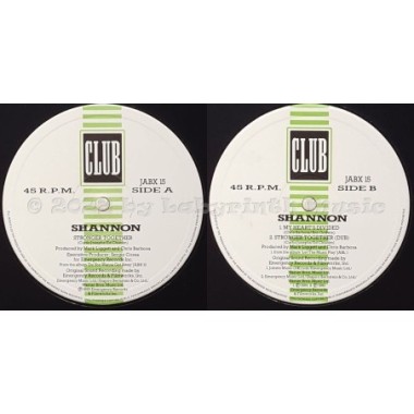 Shannon - Stronger Together • 12" Vinyl Maxi • EX - Labyrinth Music
