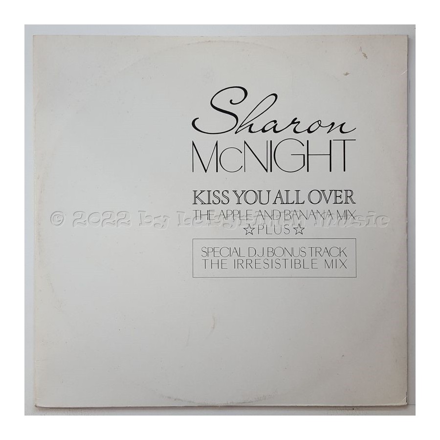Sharon McNight - Kiss You All Over • 12" Vinyl Maxi - Labyrinth Music