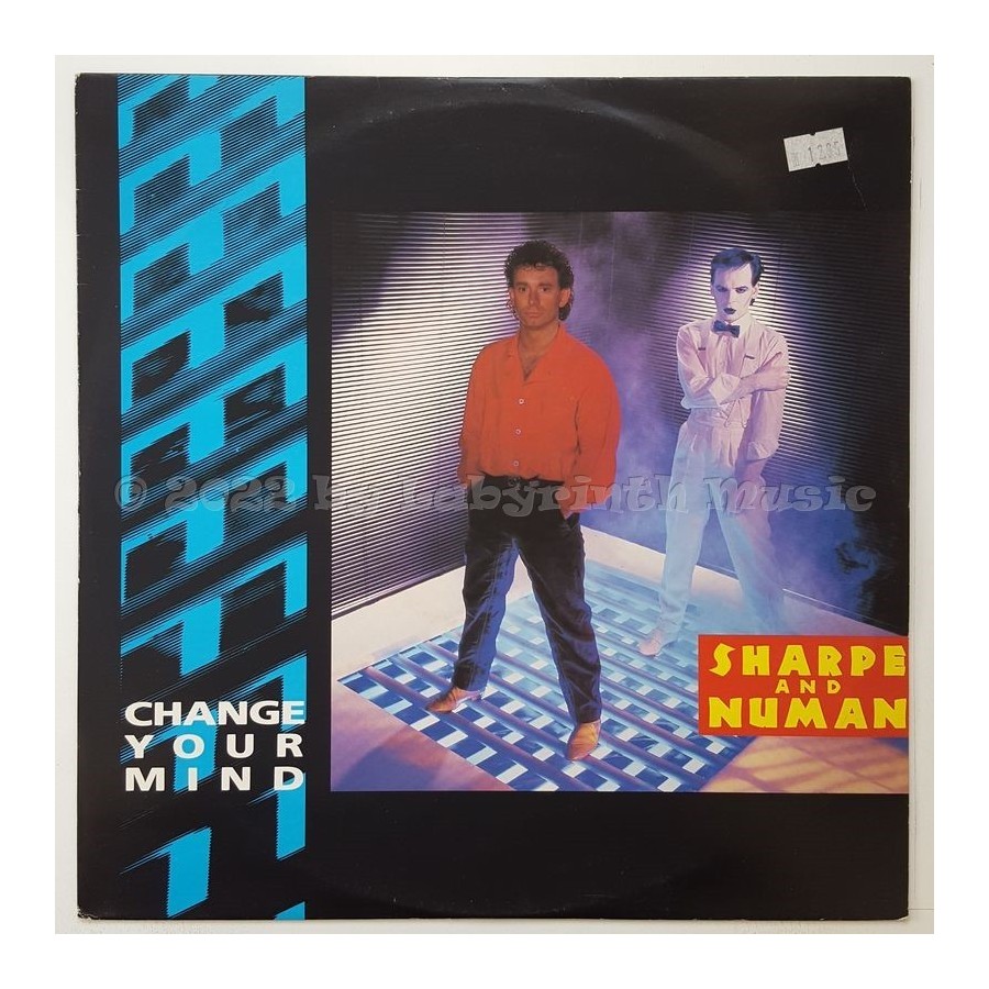 Sharpe & Numan - Change Your Mind • 12" Vinyl Maxi - Labyrinth Music