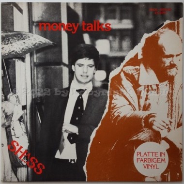 Shass - Money Talks • 12" Vinyl Maxi • MINT - Labyrinth Music