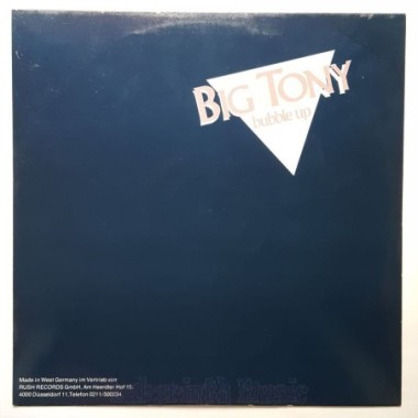 Big Tony - Bubble Up • 12" Vinyl Maxi • EX - Labyrinth Music