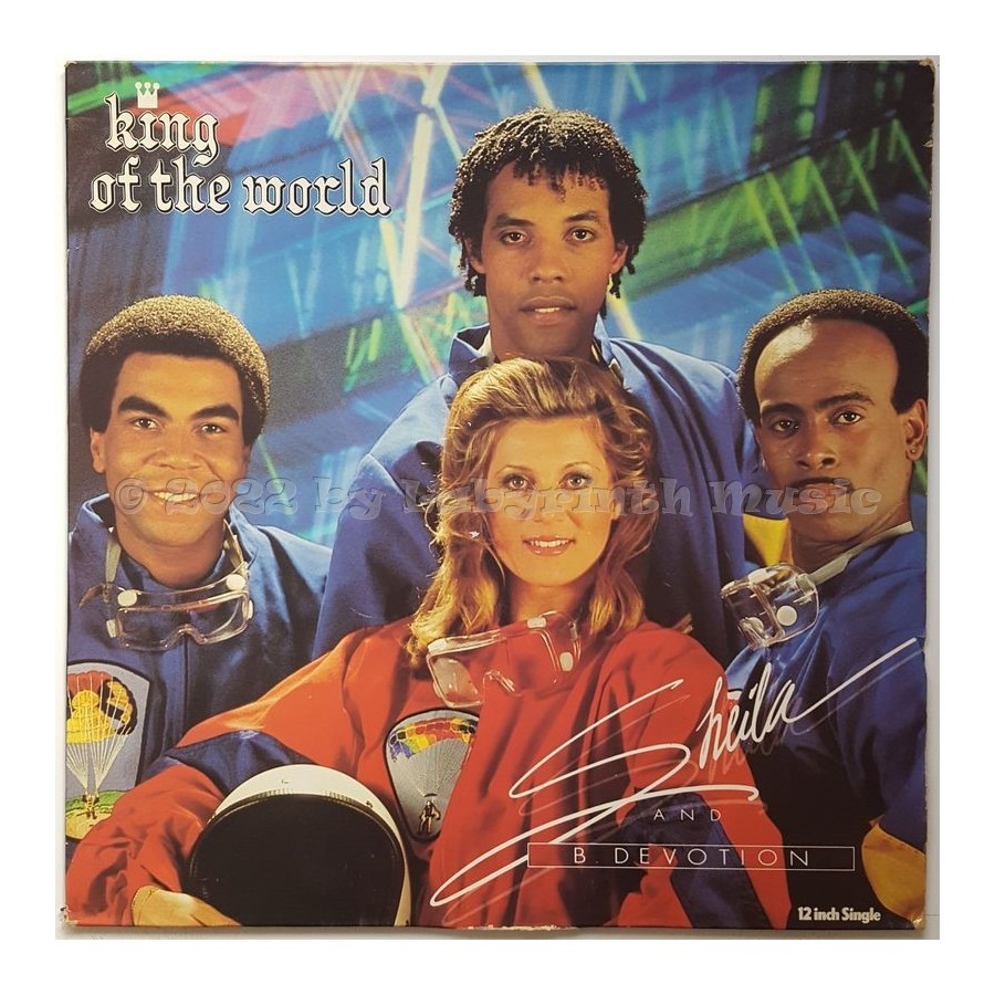 Sheila & B. Devotion - King Of The World • 12" Vinyl Maxi - Labyrinth Music