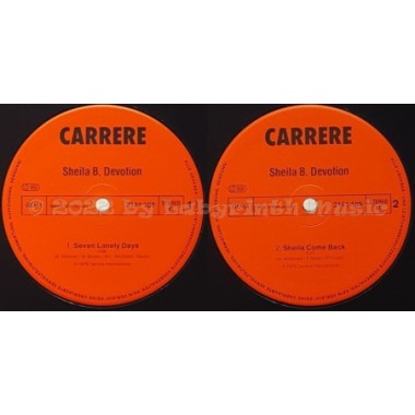 Sheila & B. Devotion - Seven Lonely Days • 12" Vinyl Maxi - Labyrinth Music