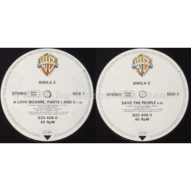 Sheila E. - A Love Bizarre • 12" Vinyl Maxi • NM - Labyrinth Music