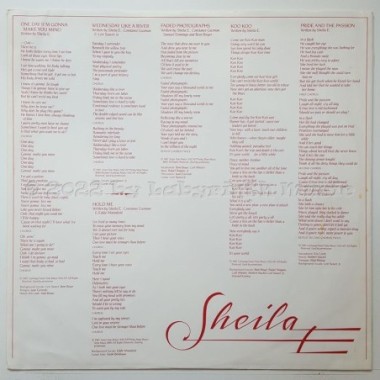 Sheila E. - Sheila E • 12" Vinyl LP • EX - Labyrinth Music