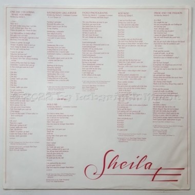 Sheila E. - Sheila E • 12" Vinyl LP - Labyrinth Music