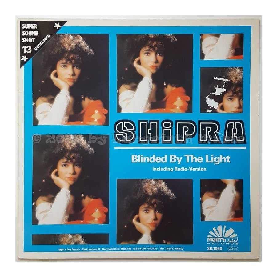 Shipra - Blinded By The Light • 12" Vinyl Maxi • EX - Labyrinth Music