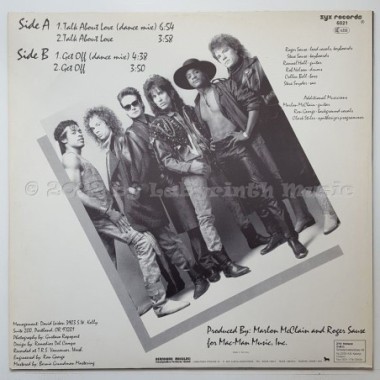 Shock - Talk About Love • 12" Vinyl Maxi - Labyrinth Music