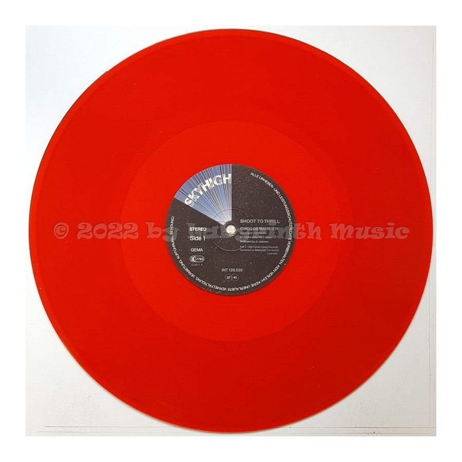 Shoot To Thrill - Cinco De Mayo • 12" Vinyl Maxi - Labyrinth Music