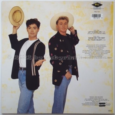 Shooting Party - Let's Hang On • 12" Vinyl Maxi • MINT - Labyrinth Music