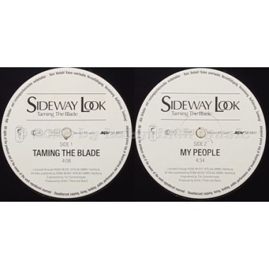 Sideway Look - Taming The Blade • 12" Vinyl Maxi • MINT - Labyrinth Music