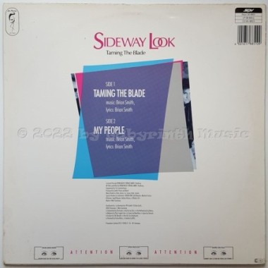 Sideway Look - Taming The Blade • 12" Vinyl Maxi - Labyrinth Music