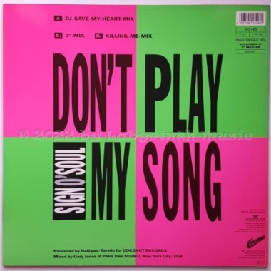 Sign O' Soul - Don't Play My Song • 12" Vinyl Maxi • MINT - Labyrinth Music
