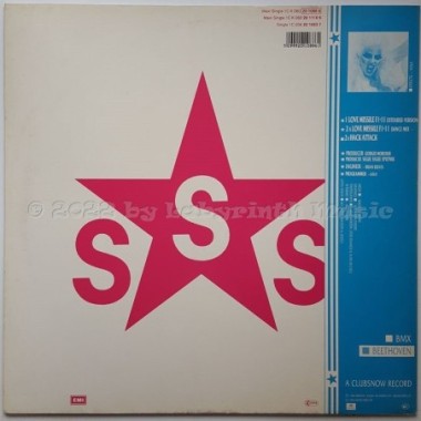 Sigue Sigue Sputnik - Love Missile F1 - 11 • 12" Vinyl Maxi • MINT - Labyrinth Music